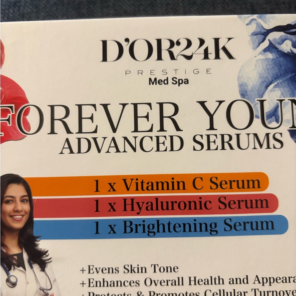 Dor Med Spa Forever Young Advanced Serums Collection BNIB - Picture 3 of 12